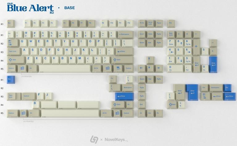 GMK Blue Alert R2