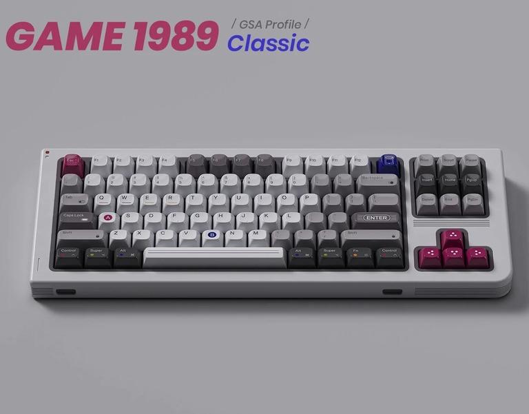80Retros Game 1989 GSA Profile Keycap Set