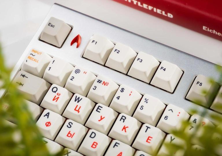 Antares: Notare TKL (IC) - Keyboard interest check cover image featuring Antares, Notare, TKL, Japanese inspired, seamless design, screwless, custom keyboard, aluminum, RGB Indicators, magnetic badge, personalized keyboard, hamon pattern, keyboard kit, PCB, gasket mount