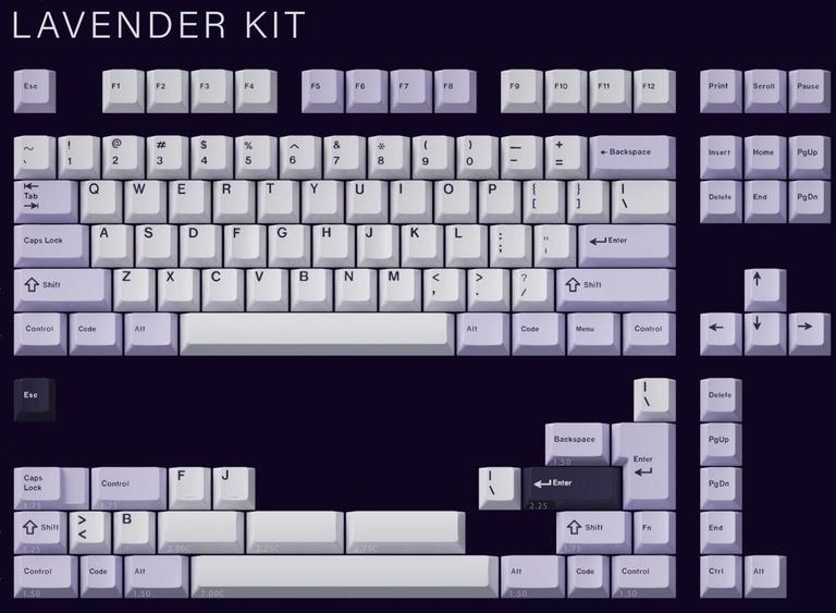 GMK Lavender