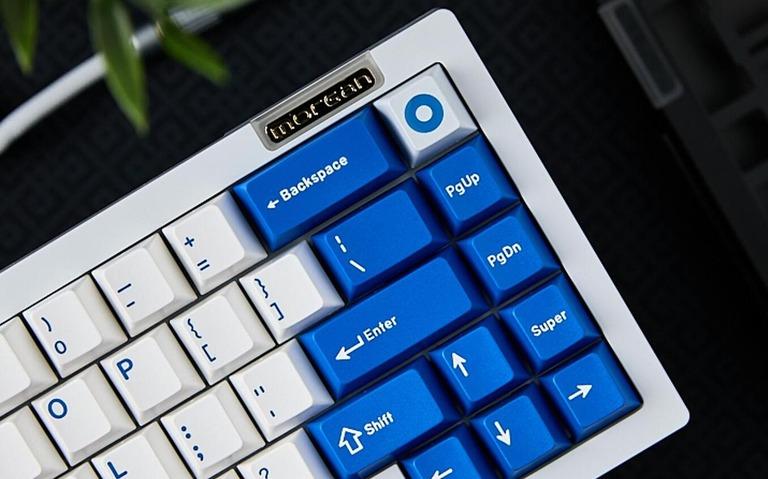 Morgan65 Keyboard Kit (IC) - Keyboard interest check cover image featuring Morgan65, keyboard kit, 65% keyboard, top mount, Kenton, group buy, QMK, VIA, PCB, aluminum plate, Bluetooth, typing angle, interest check