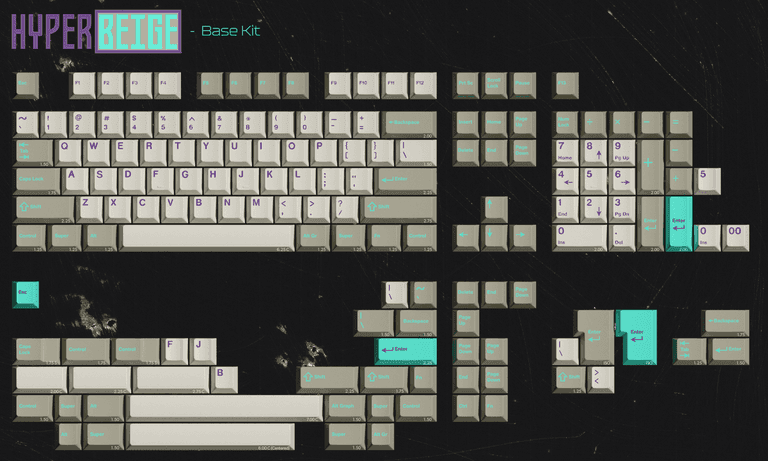 GMK CYL HyperBeige