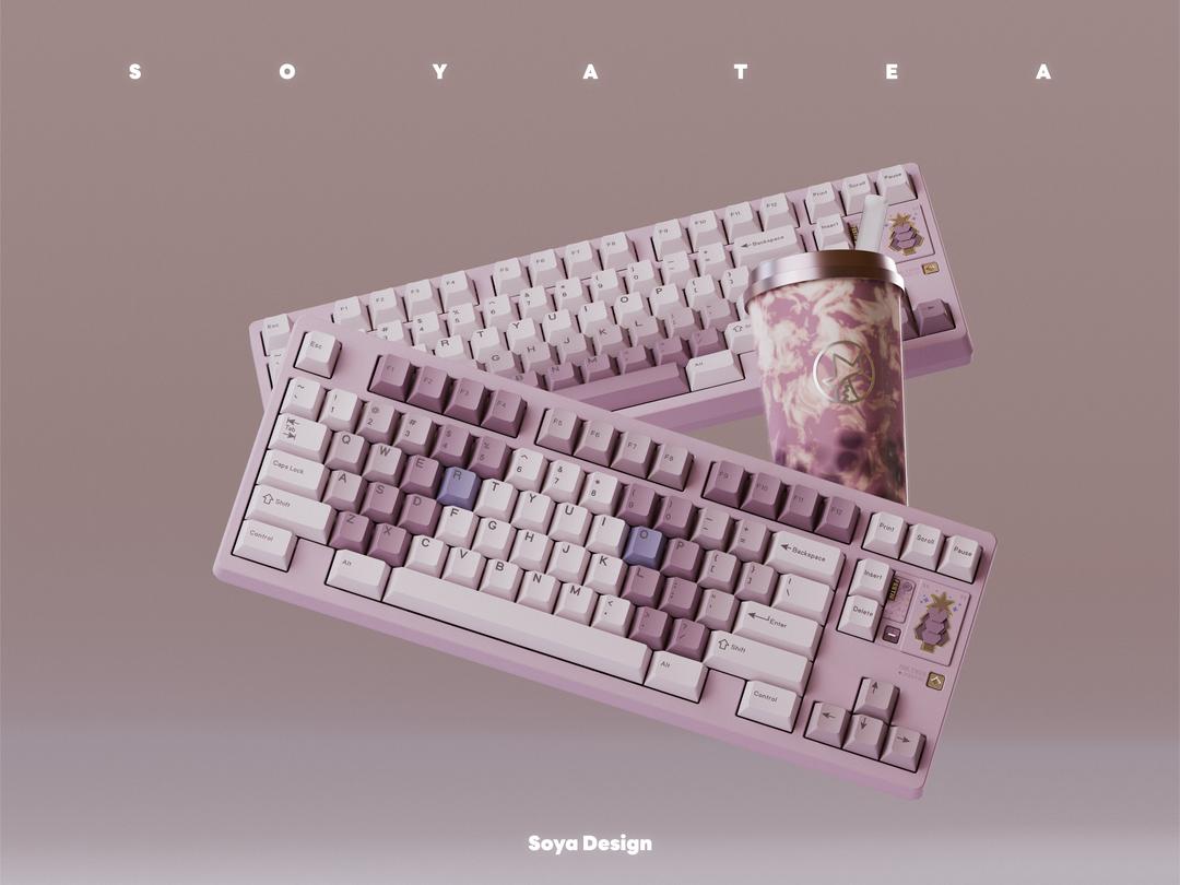 TUTKEYS Taro Bobo Keycaps (IC)