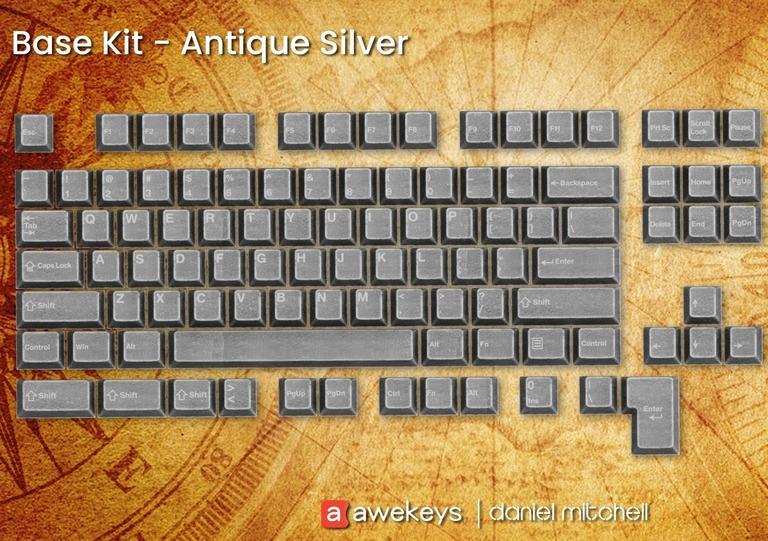Awekeys Viking Antiques Metal Keycaps (IC)
