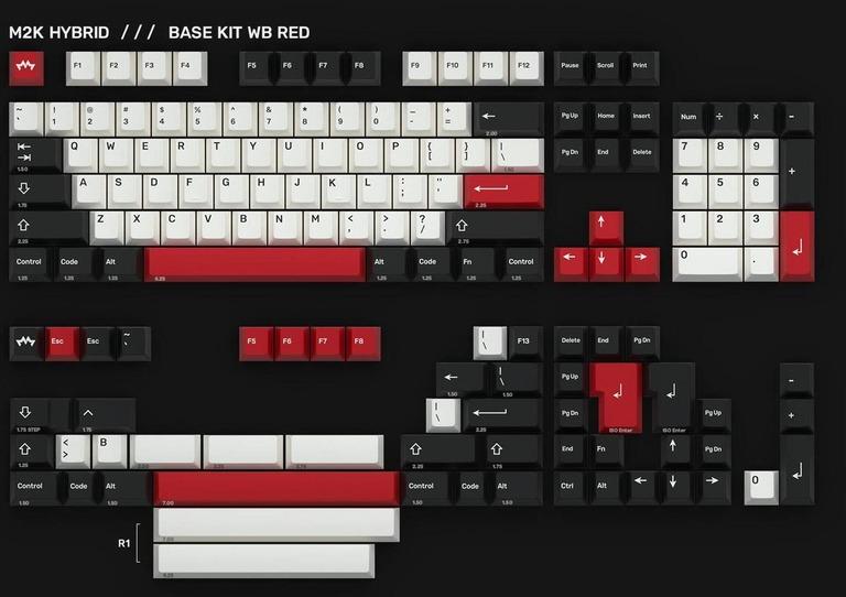 M2K Hybrid Keycaps (IC)