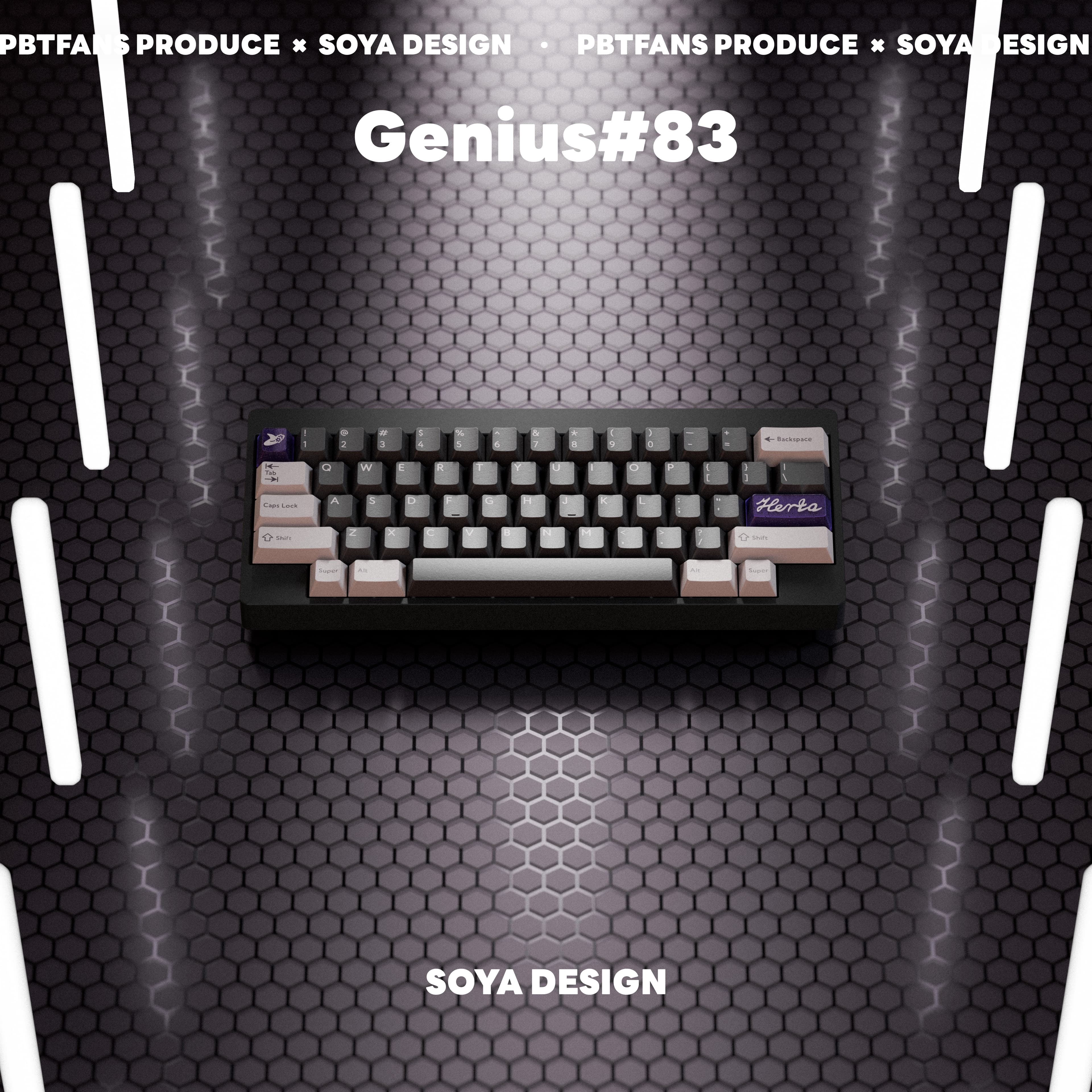 PBTFans Genius#83 keycaps - Gallery image 6 showing project details