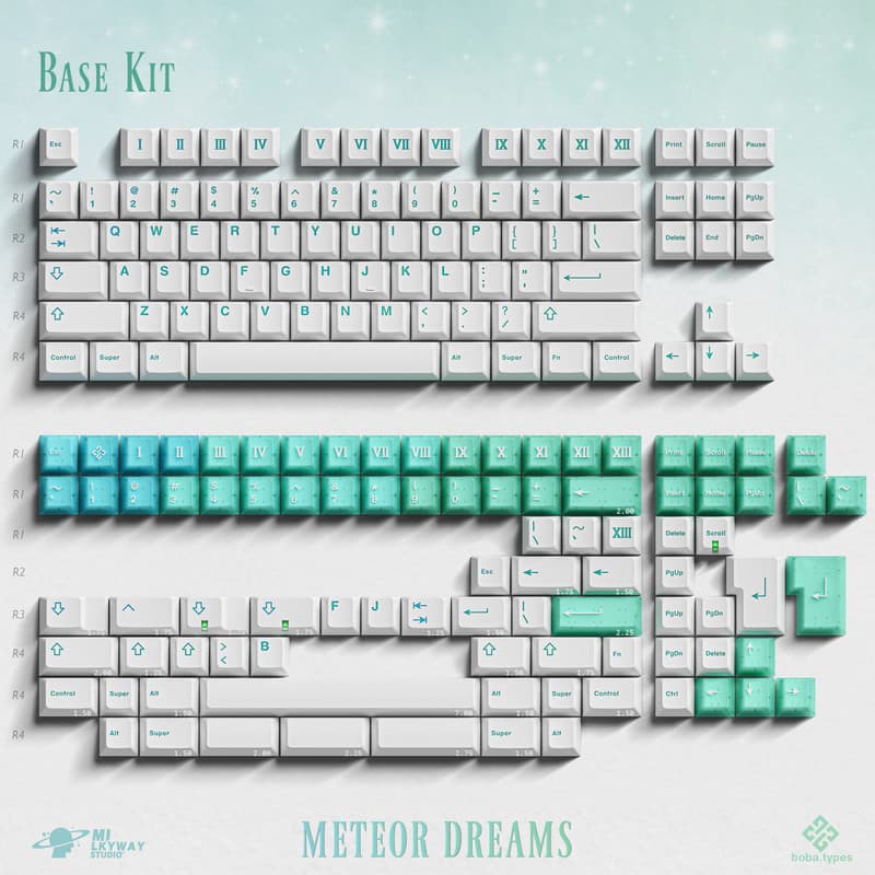 MW Meteor Dreams Keycap Set - Gallery image 3 showing project details