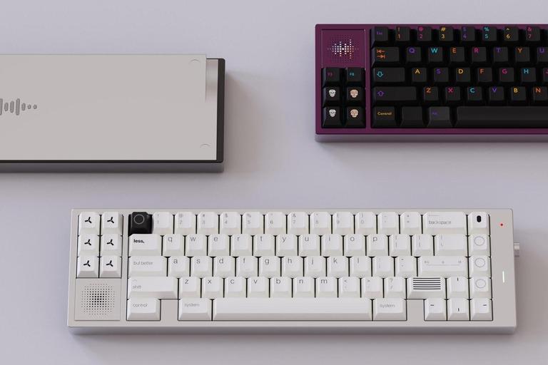 SONIC170 (GB) - Keyboard group buy cover image featuring sonic170, keyboard, 65%, custom keyboard, mechanical keyboard, knob, led macro module, gasket mount, qmk, via, vial, hotswap, solder