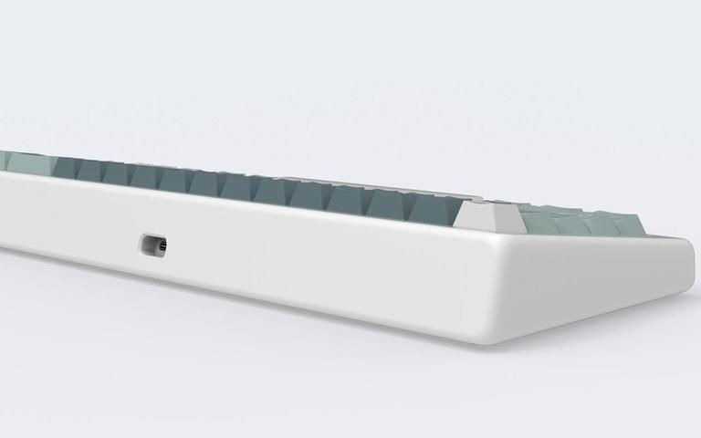 Earth-65% (IC) - Keyboard interest check cover image featuring Earth-65, 65% keyboard, minimalist design, Gasket mount, typing angle, aluminum, hot-swap PCB, Zeke, MICK