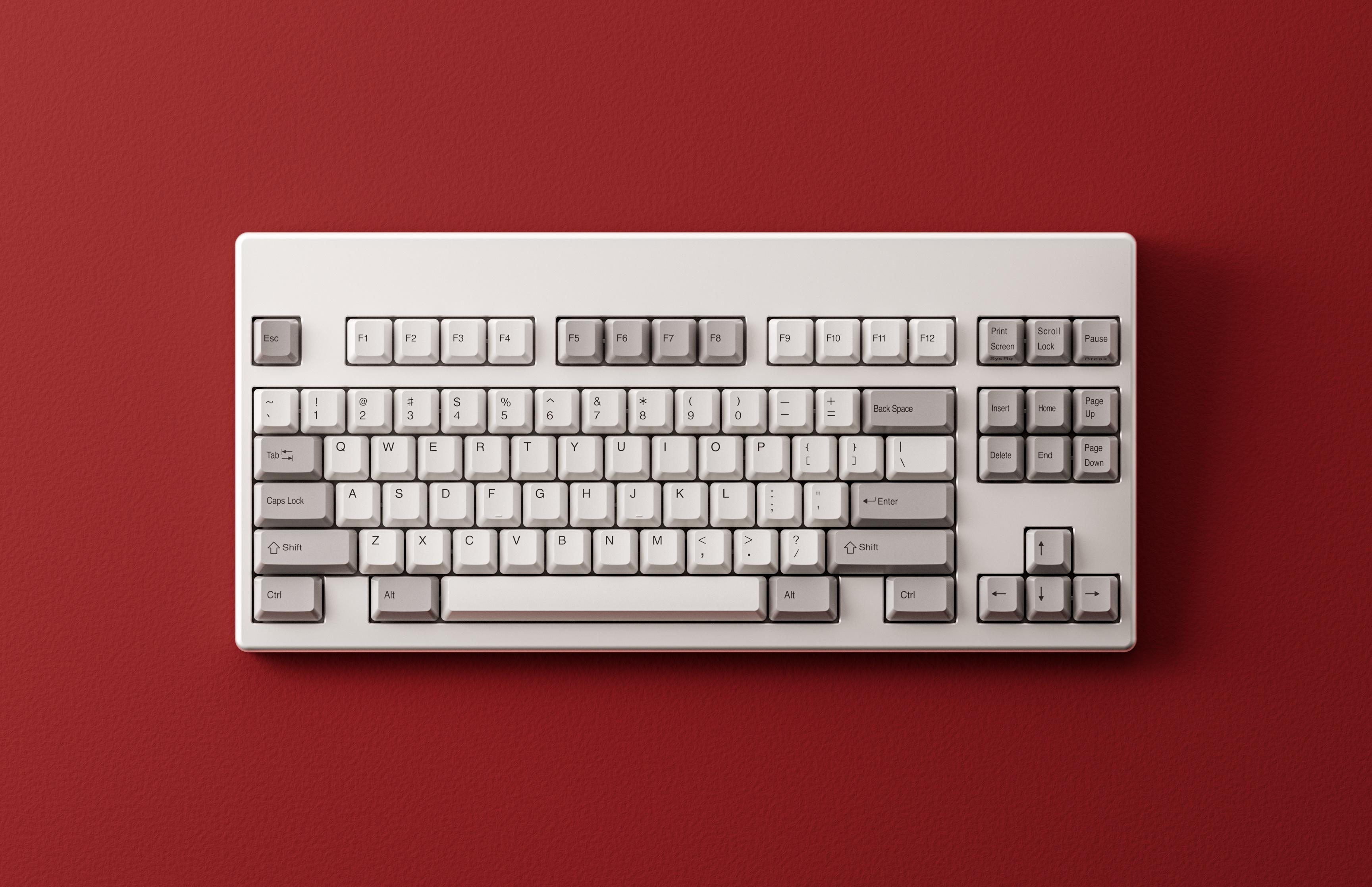 RF-8X by keyhub (IC) - Keyboard interest check cover image featuring RF-8X, keyhub, Realforce, Topre, electro-capacitive, keyboard housing, minimalist, elegant design
