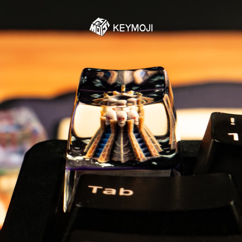 Warcraft Race Building Artisan Keycap