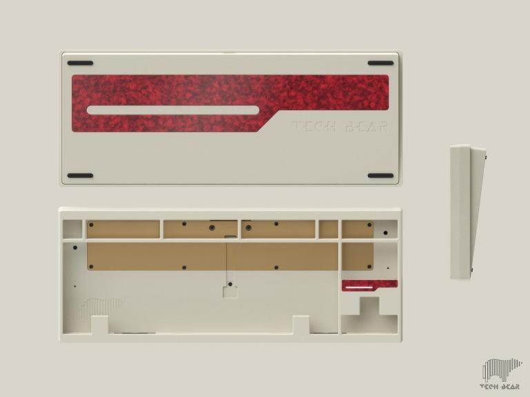 TB8-TKL (IC) - Keyboard interest check cover image featuring TB8-TKL keyboard, Tech Bear Studio, TKL keyboard, 80% keyboard, mechanical keyboard, brilliance-treated weight, customizable keyboard, gasket mount keyboard, wireless TKL, PCB options