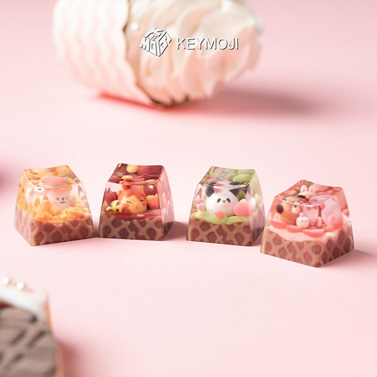 Animal Ice Cream Series Artisan Keycap (IC)