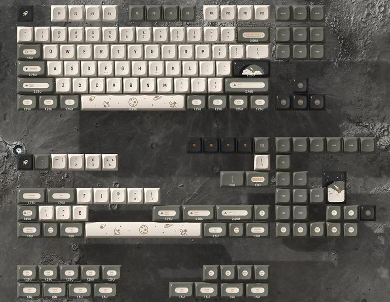 Hitchhiker PBT Keycaps Set
