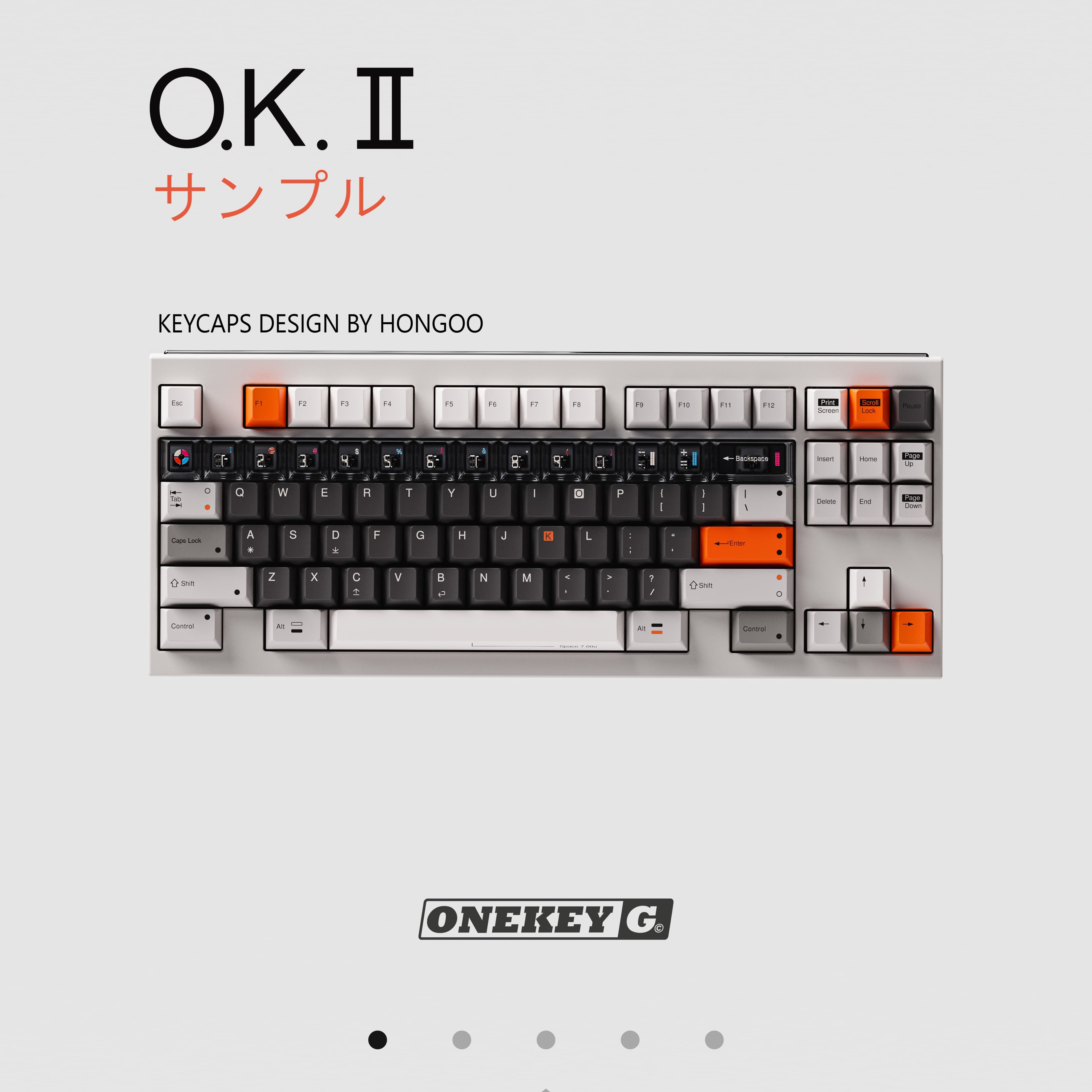 PBT O.K. Ⅱ Keycap Series - Gallery image 2 showing project details