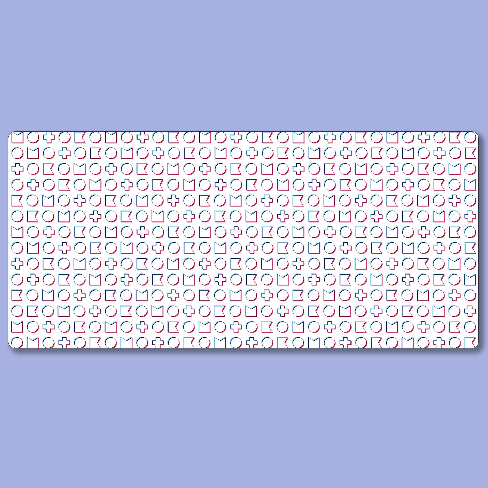 MOTOKO 90s Anime Retro Techno Deskmat - Gallery image 5 showing project details