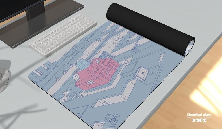 Chemical Plant Deskmat