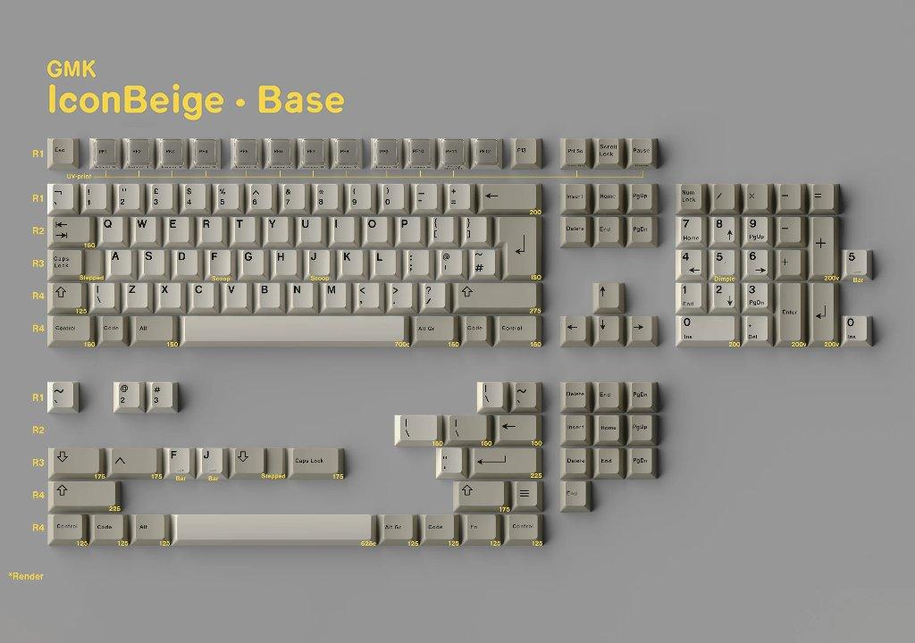 GMK CYL Icon Beige (IC)