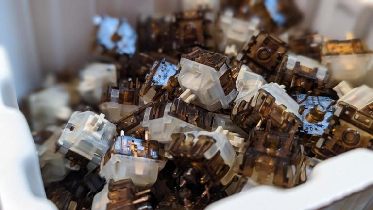 Gateron Root Beer Float Tactile Switch (IC)