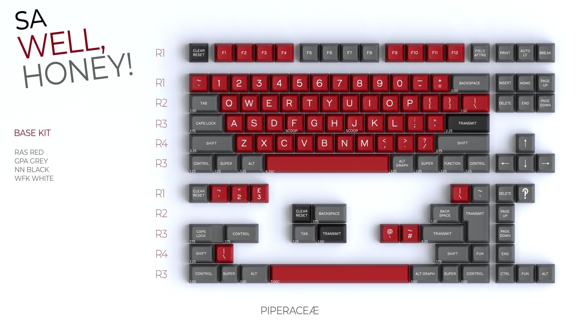 SA Well, Honey! Keycap Set