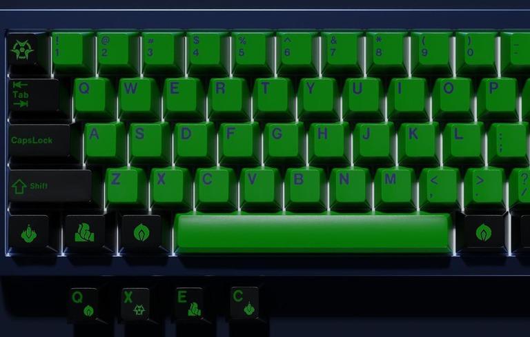 VenomBite (IC) - Keycap interest check cover image featuring VenomBite, keycap set, Viper, Valorant, Cherry, design, stock font