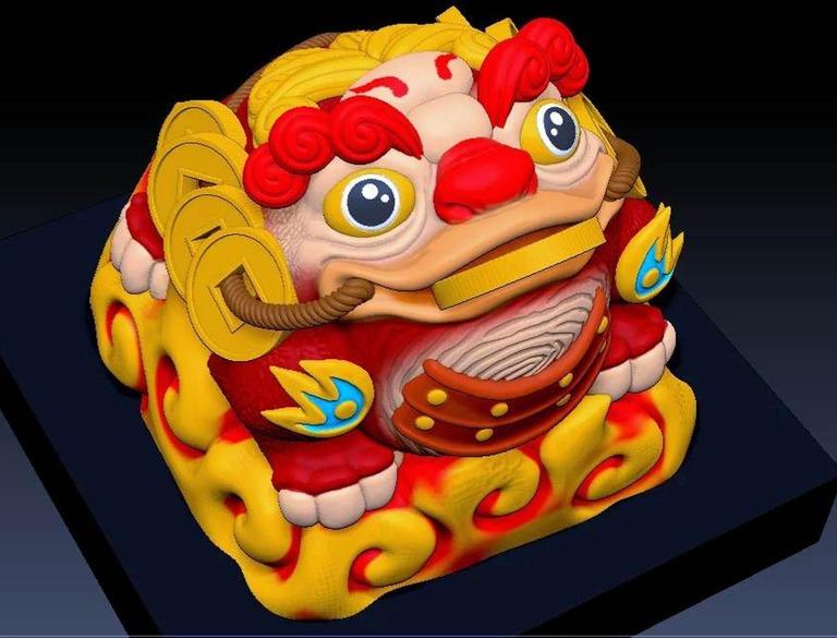 The Holy Toad Artisan Keycap (IC)