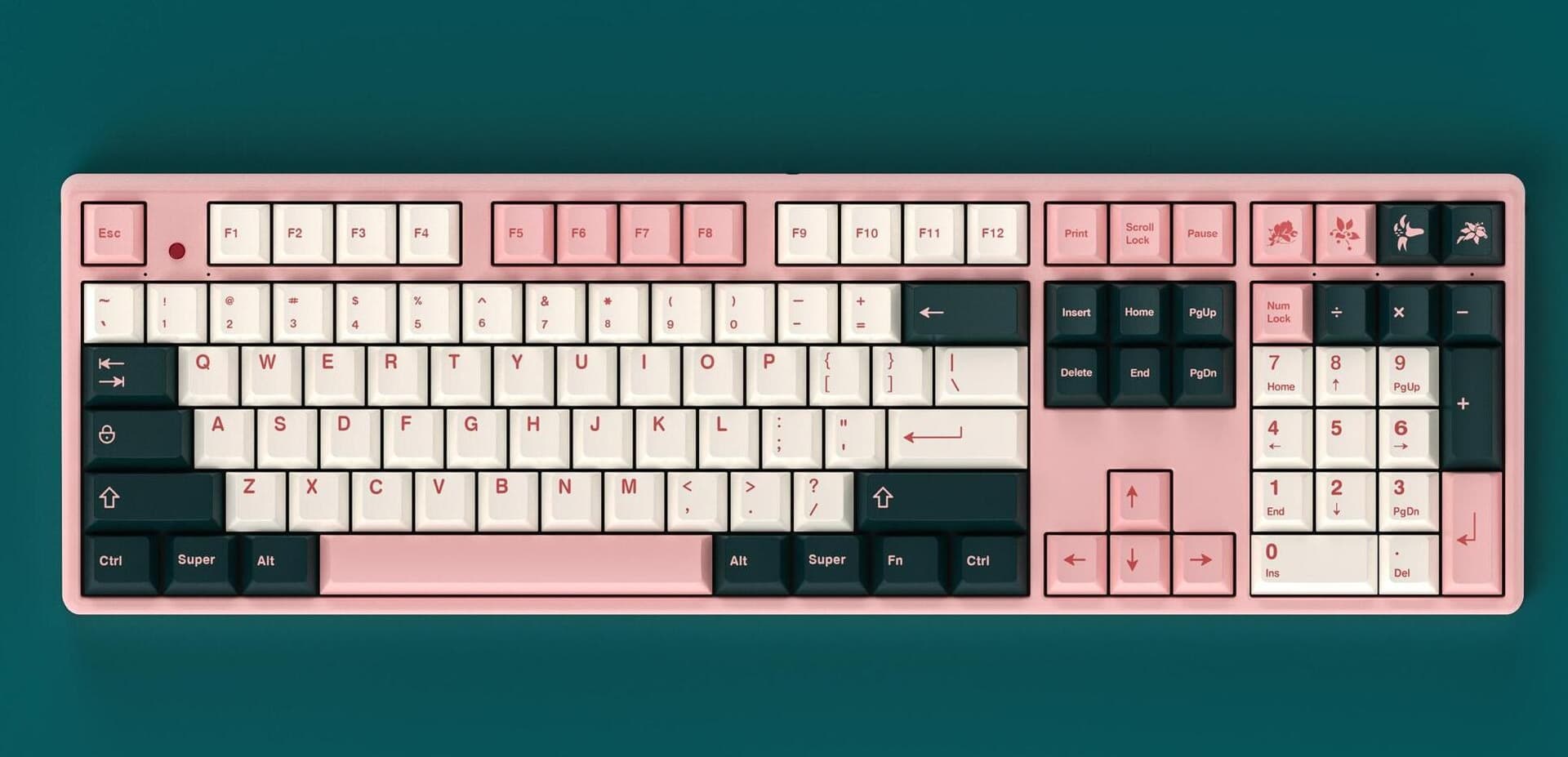 epbt Flower Keycaps