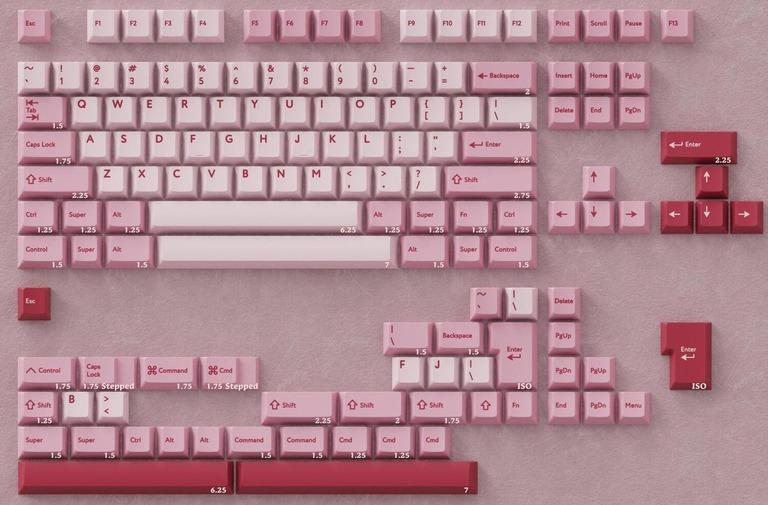 PBTfans Rim PBT Keycaps (IC)