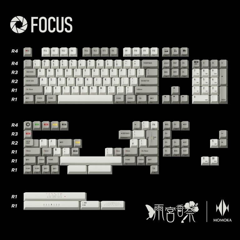 MOMOKA Focus Keycaps (IC)