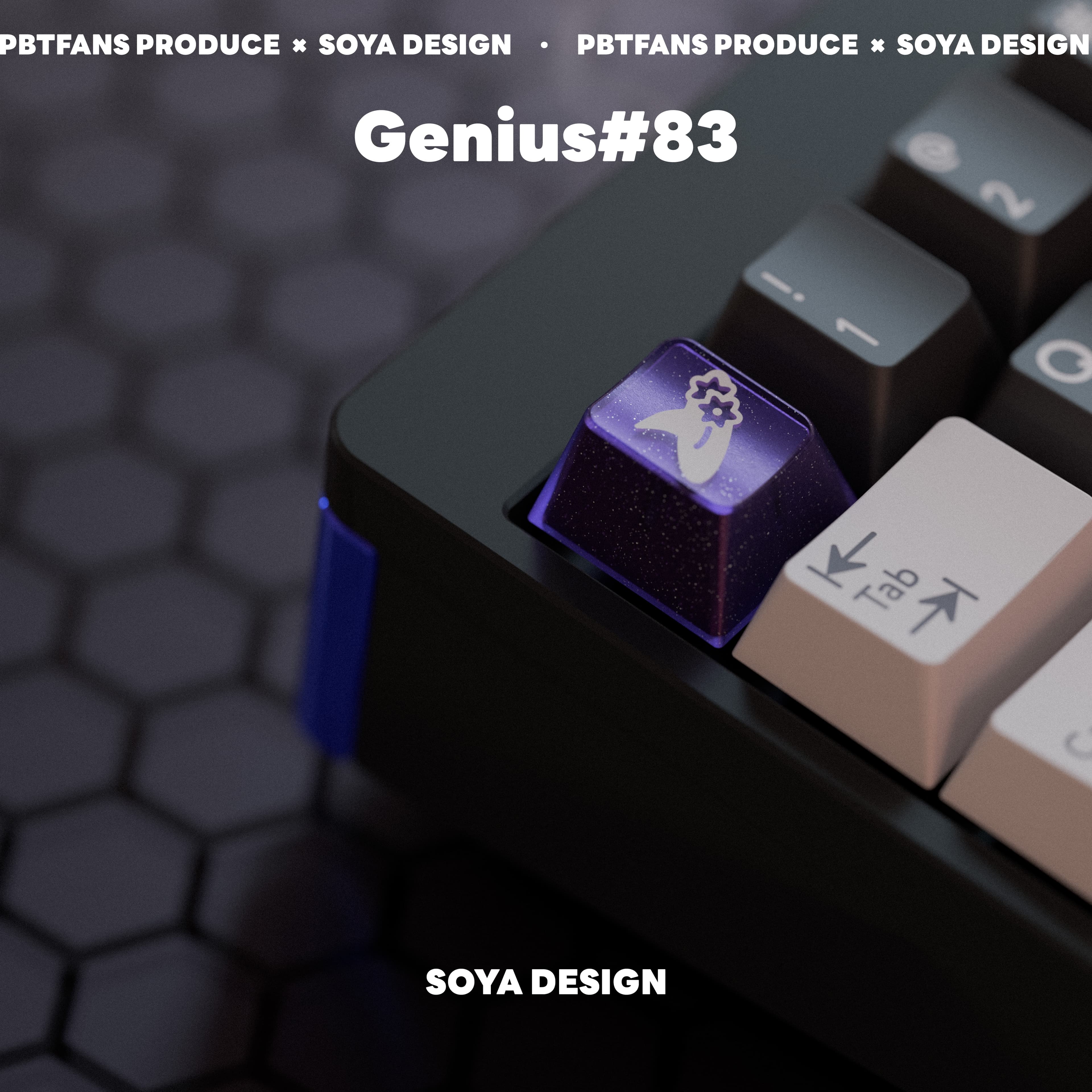 PBTFans Genius#83 keycaps