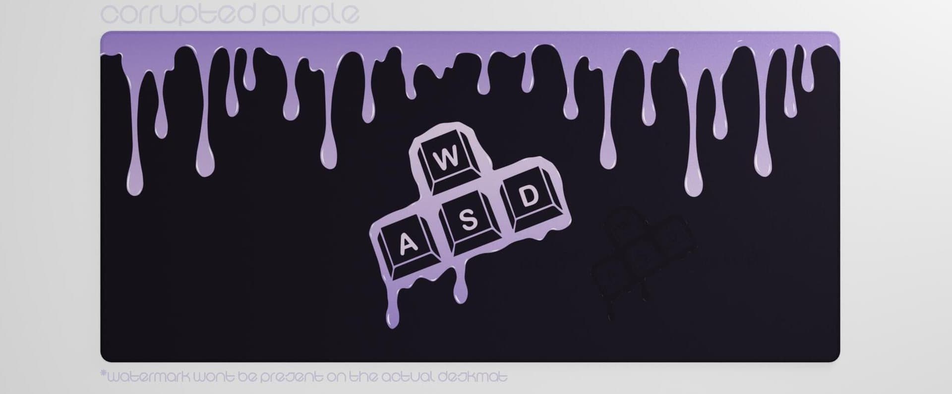 Liquid WASD Deskmat