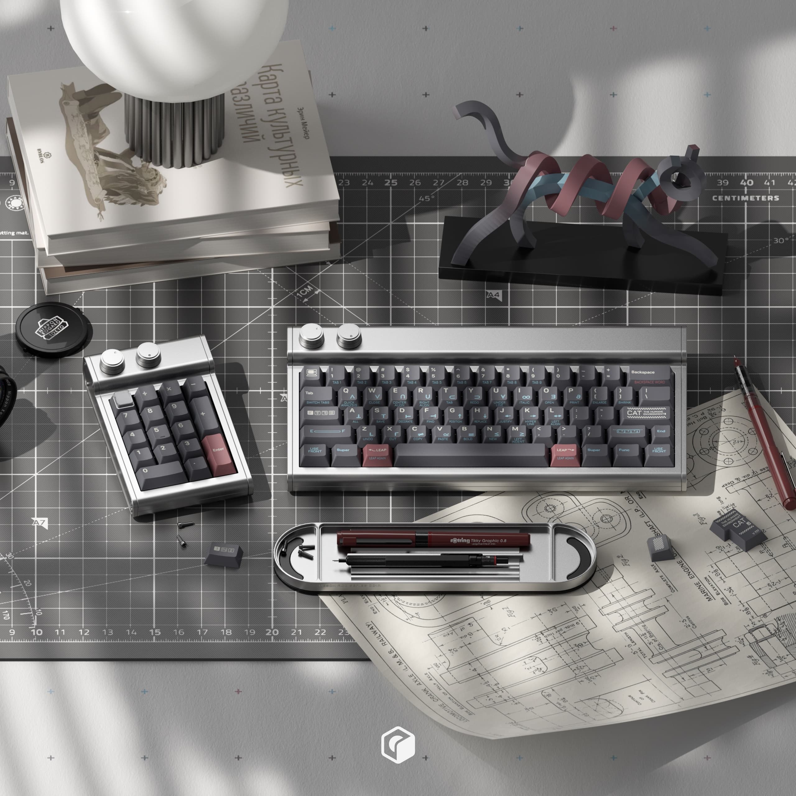 KAP-Retro:CAT Keycap Set - Gallery image 5 showing project details