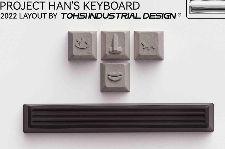 Wink Metal Sculpture Keycaps (IC)