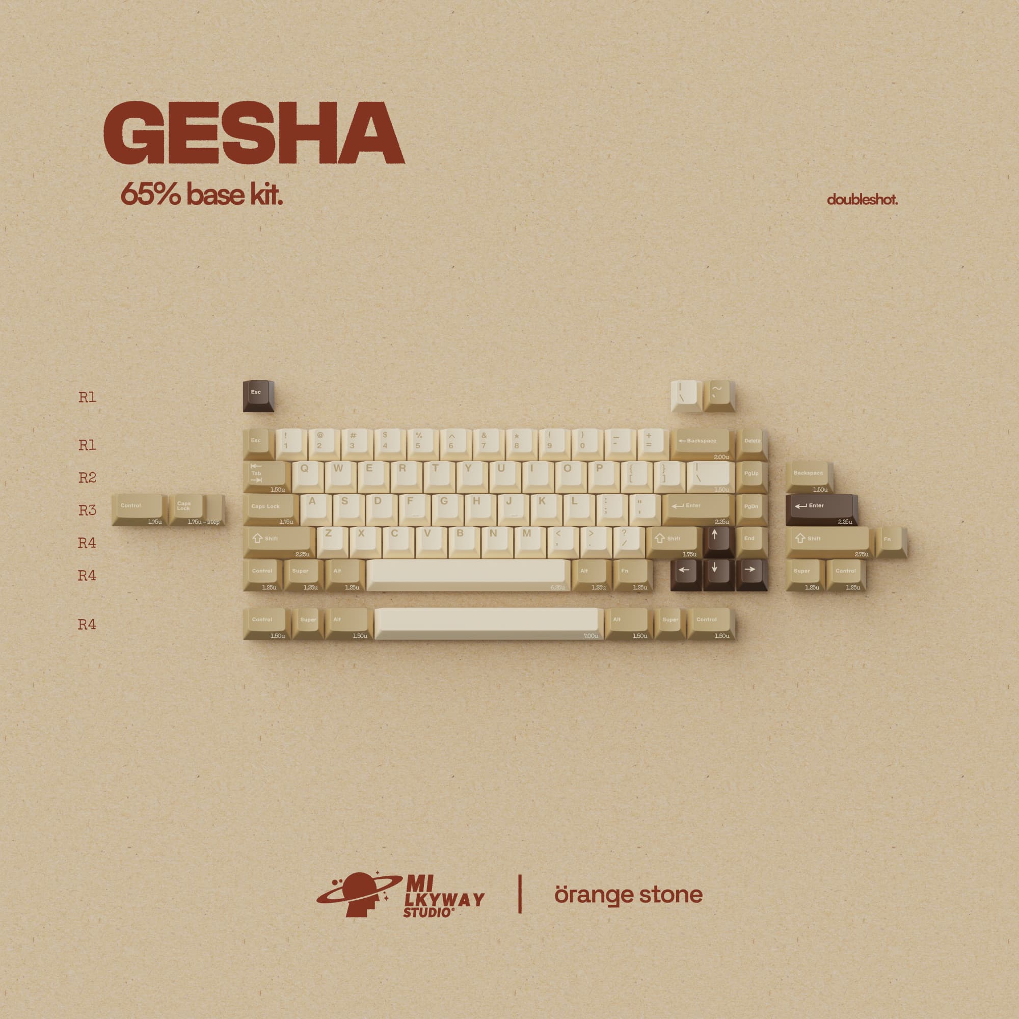 MW Gesha Keycap Set - Gallery image 4 showing project details