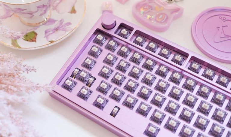 LW-75 (GB) - Keyboard group buy cover image featuring LW-75, Laneware Peripherals, keyboard, mechanical keyboard, gasket mount, aluminum case, QMK, VIA, customization, sound test, mechmerlin, unboxing