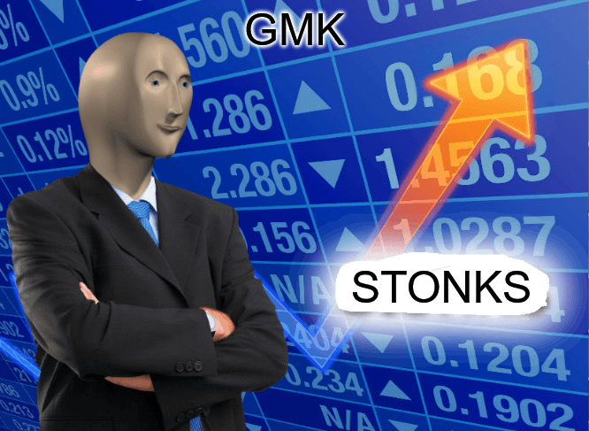 GMK CYL stonks - Keycap