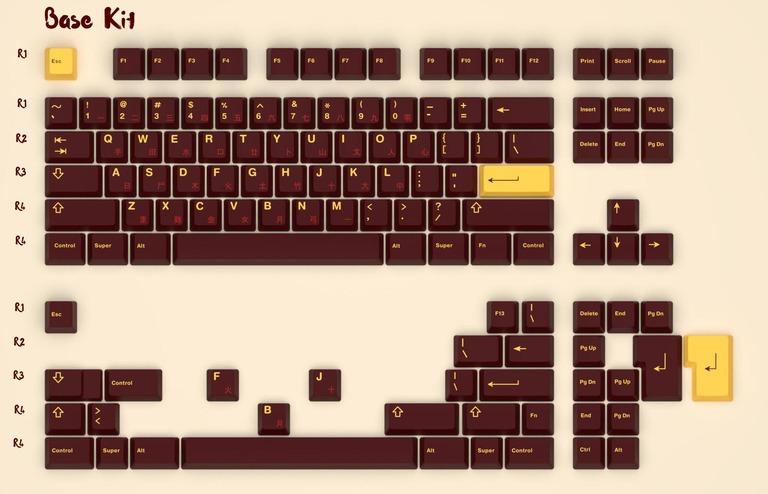 GMK Red Lantern (IC)