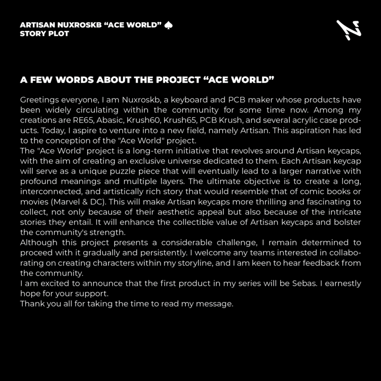 Ace World Artisan Project (IC)