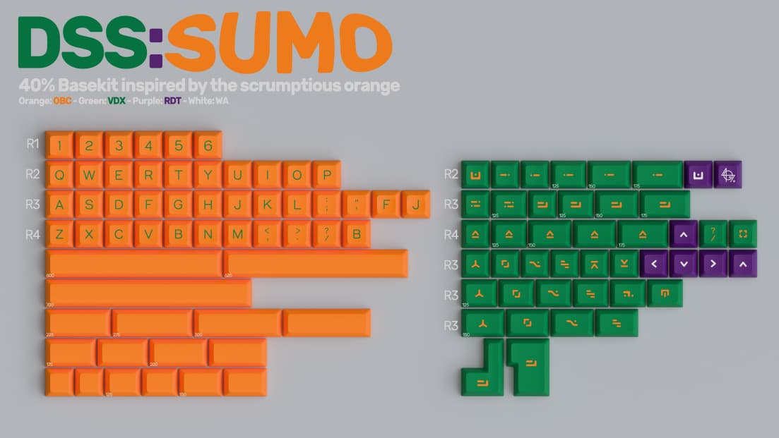DSS Sumo Keyset - Gallery image 2 showing project details