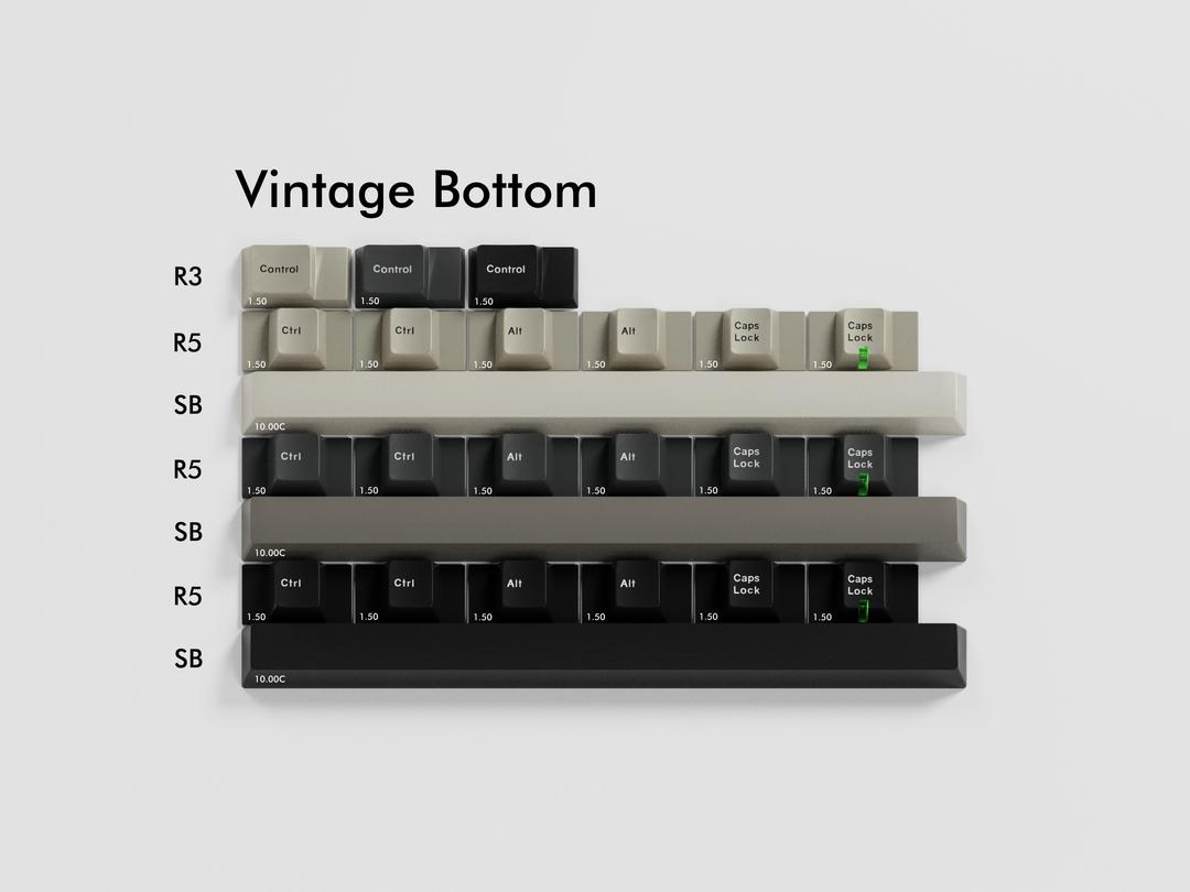 GMK CYL Vintage Keys (IC)