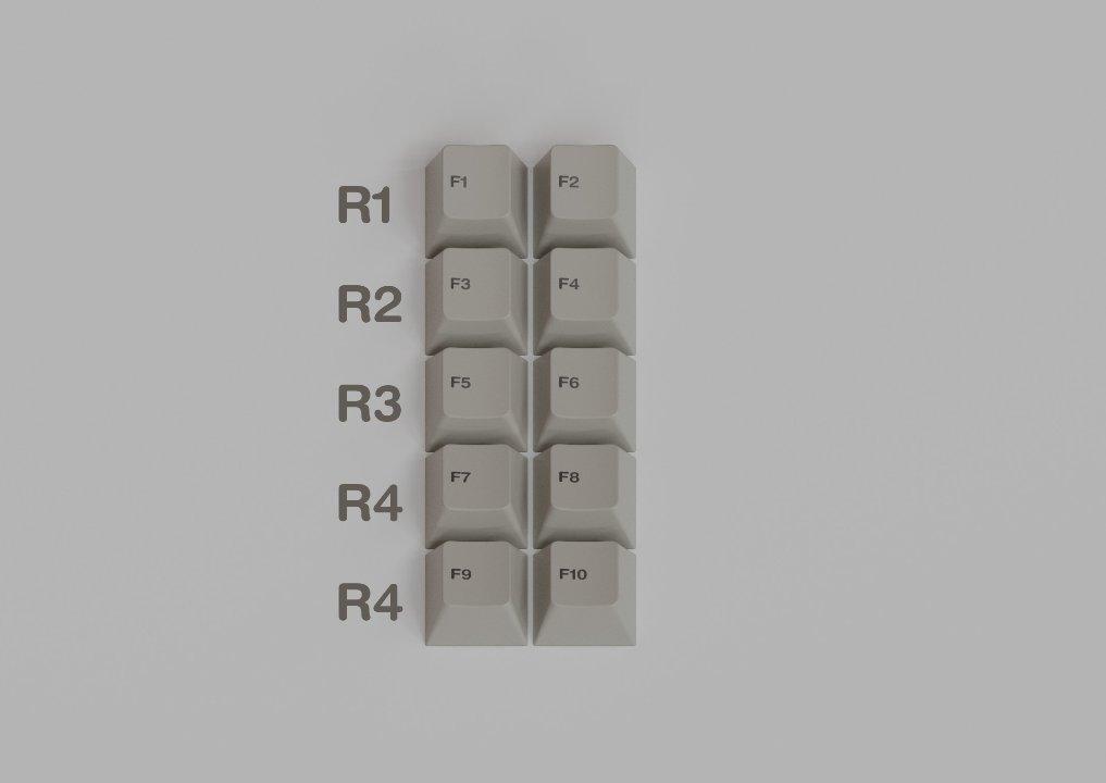GMK Beige Mini Extensions (IC)