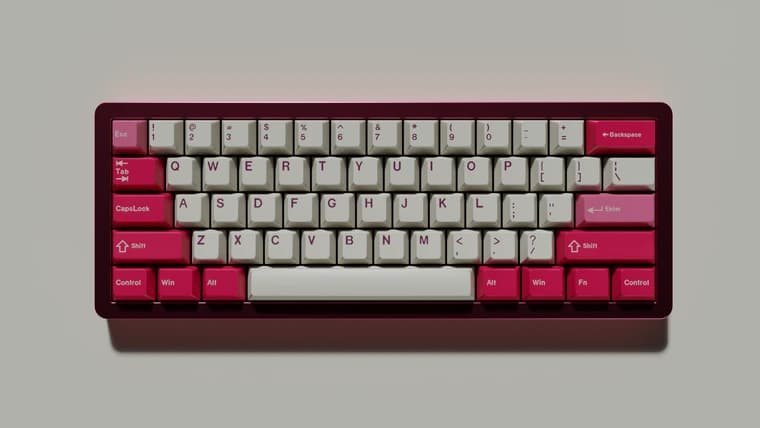 GMK Cherry Soda & Cream Cherry Soda - Gallery image 3 showing project details