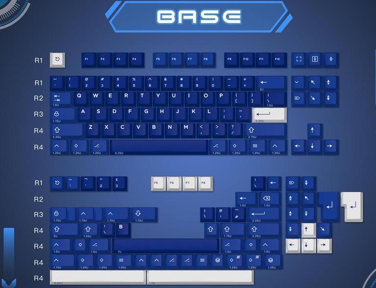 Zero-G Studio X DMK ABS Keycap Set "THIRD SPACE" (GB)