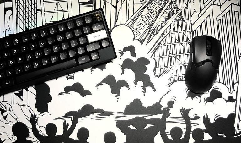 Homefront Invasion Tokyo Deskmat (IC) - Deskmats & Accessories interest check cover image featuring Homefront Invasion, Tokyo Deskmat, comic book design, home decor, prototyping