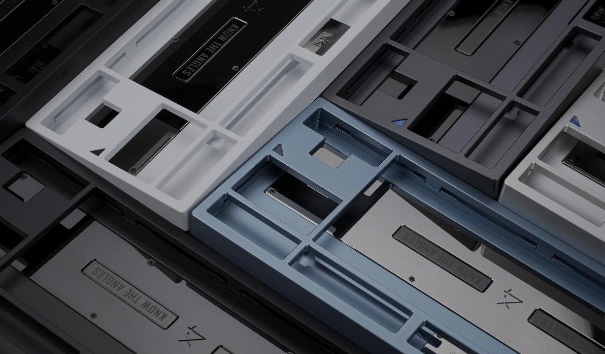 Angle from VERTEX (IC) - Keyboard interest check cover image featuring vertex, Angle keyboard, TKL, custom keyboard, keyboard design, leaf spring structure, group buy, typing sound, PCB design, colorways, keyboard community