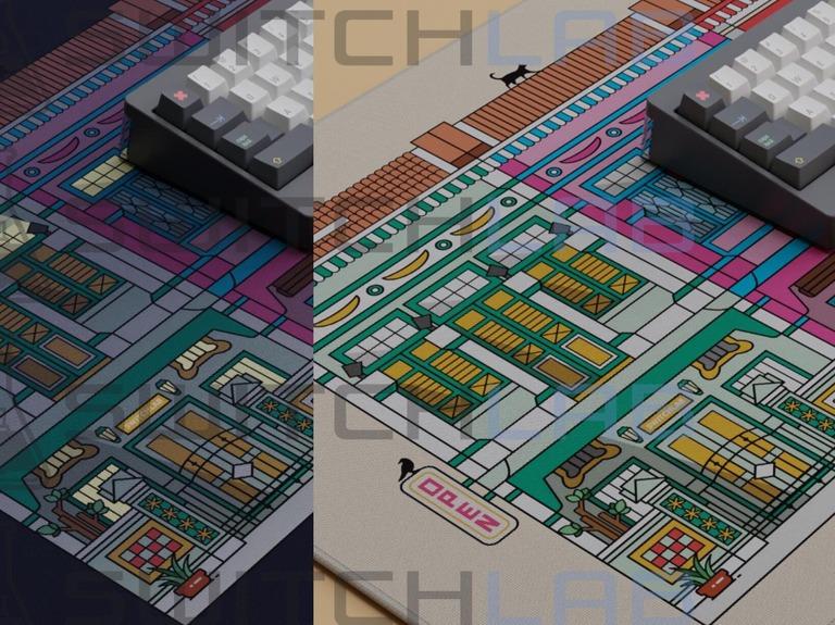 Shophouse Deskmat (IC)