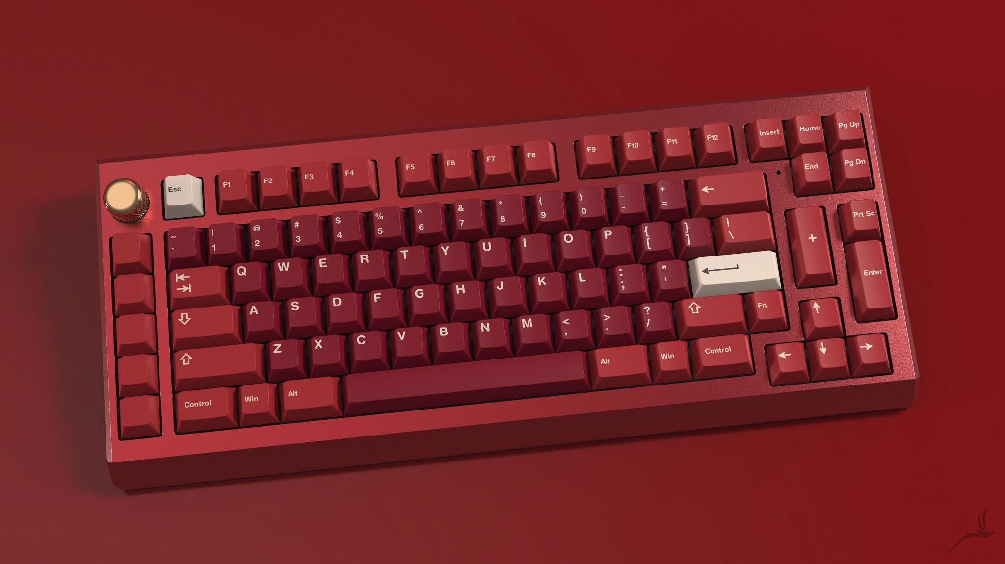 Timber Wolf (IC) - Keyboard interest check cover image featuring Timber Wolf, keyboard, build guide, custom layout, group buy, PCB, rotary encoder, macro keys, numpad, layout customization, aluminum construction, keyfeel, QMK, BattleTech, OmniMechs