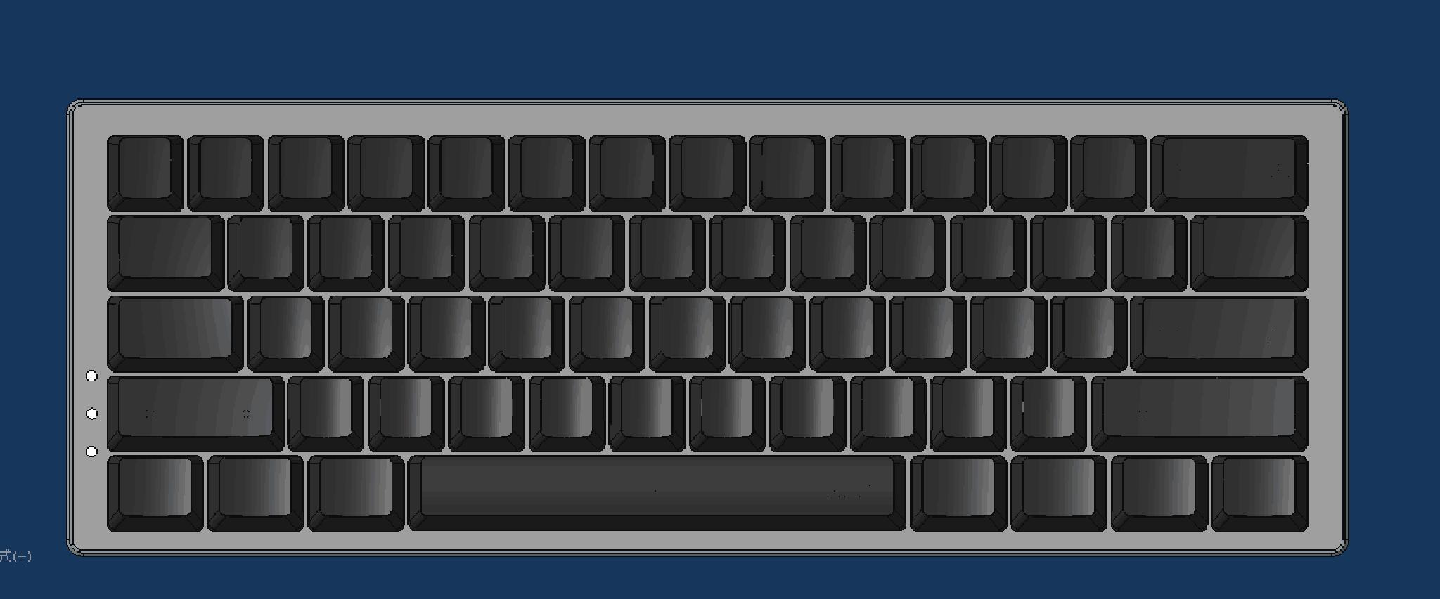 Wireless 60% Custom MK (IC) - Keyboard interest check cover image featuring wireless keyboard, 60% keyboard, custom keyboard, mechanical keyboard, QMK, hot-swap, CNC aluminum, PBT keycaps, ANSI layout, ISO layout, Bluetooth, MK enthusiast