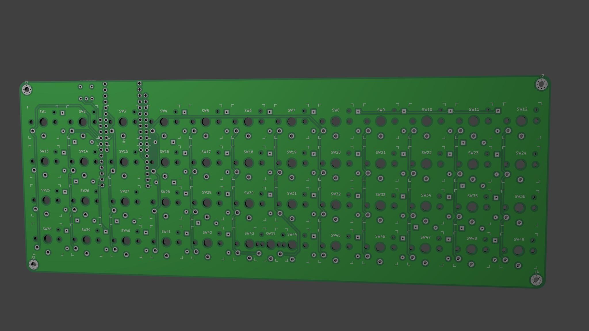 Pancake (IC) - Keyboard interest check cover image featuring Bluetooth keyboards, Pancake, low-profile, Kailh Choc switches, QMK support, PCB designs, Adafruit Feather, group buy, custom keyboard