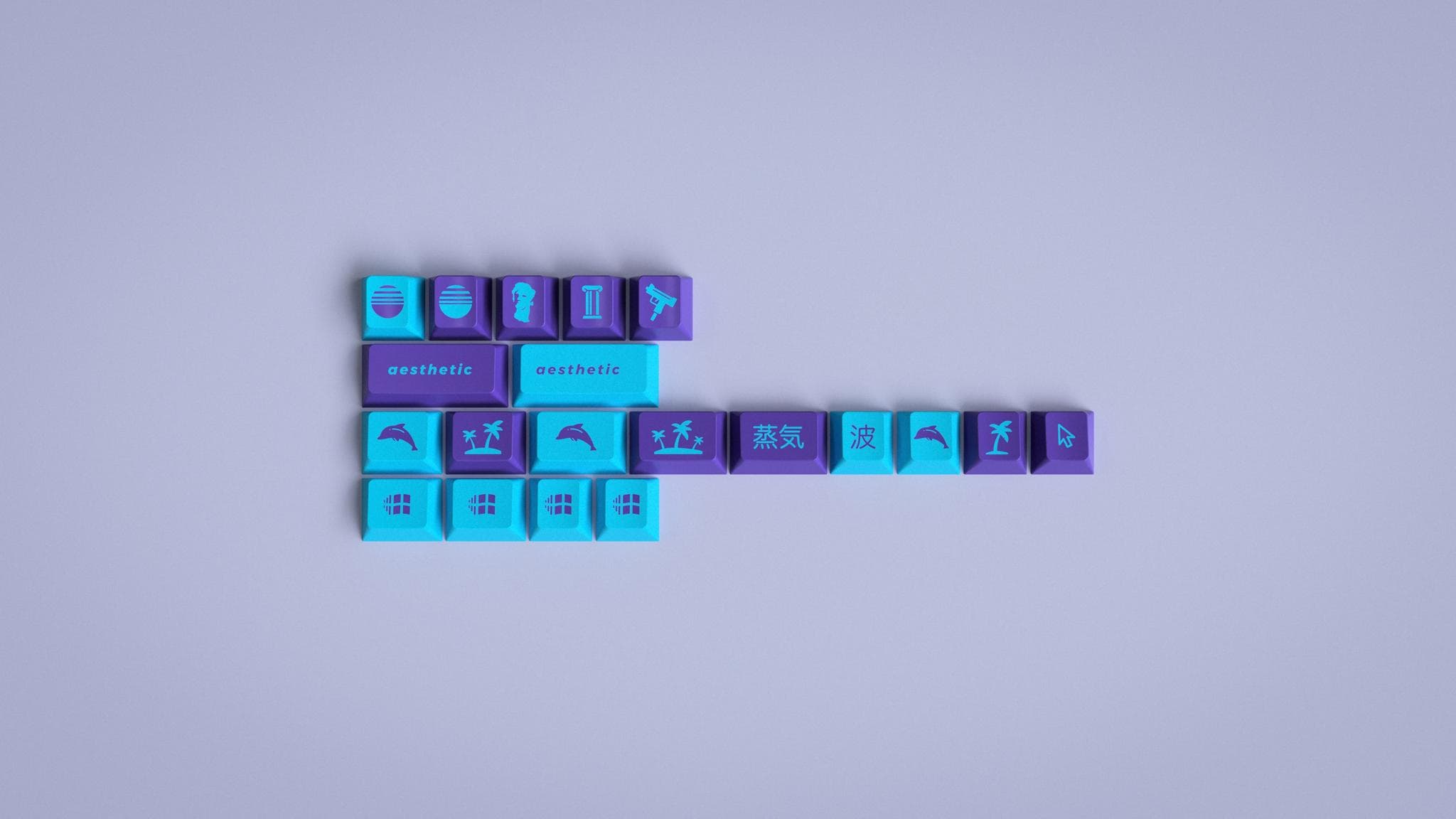 GMK Vaporwave - Gallery image 6 showing project details